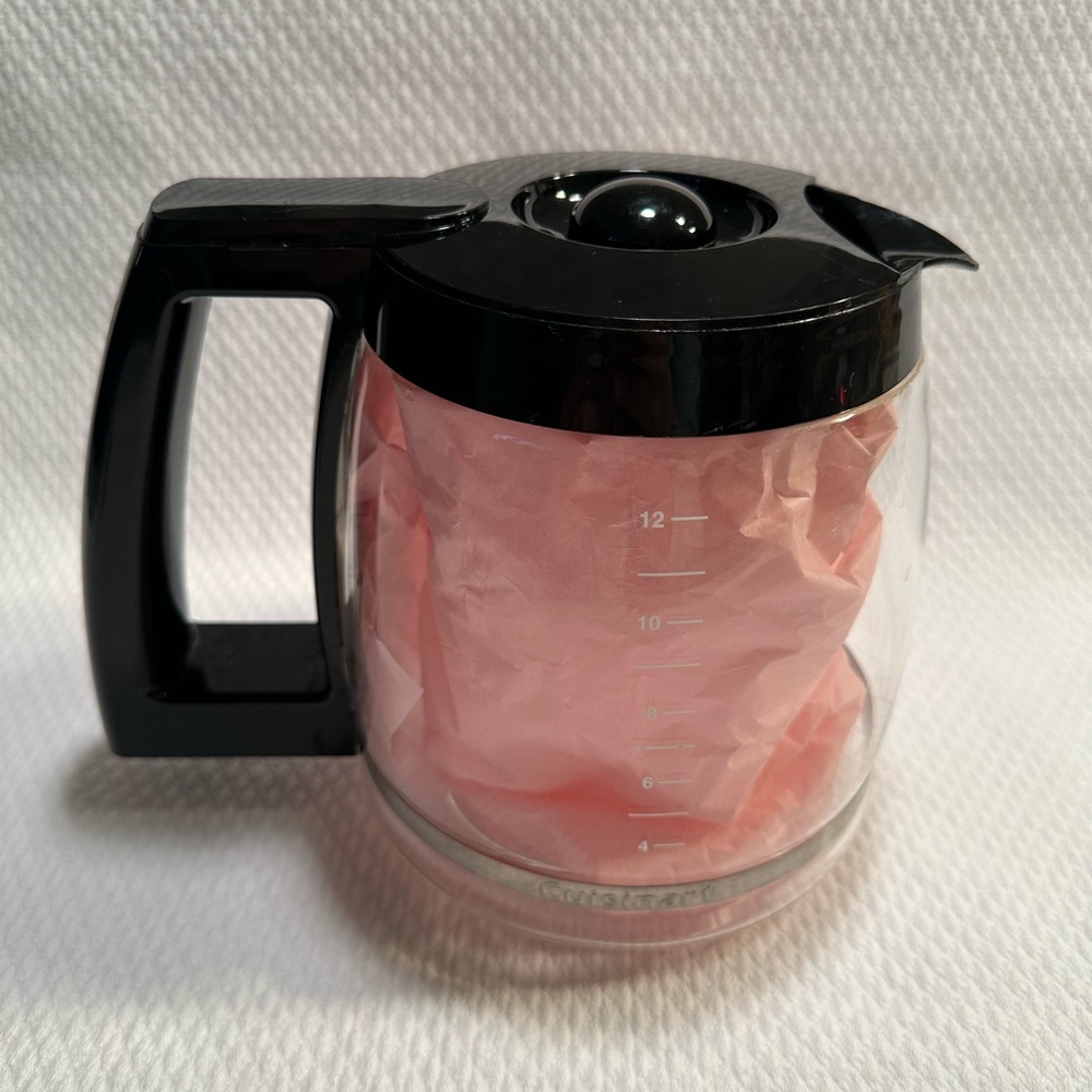 Cuisinart 12-Cup Replacement Glass Carafe for Coffee Maker, DCC-1200PRC - Picture 5 of 7
